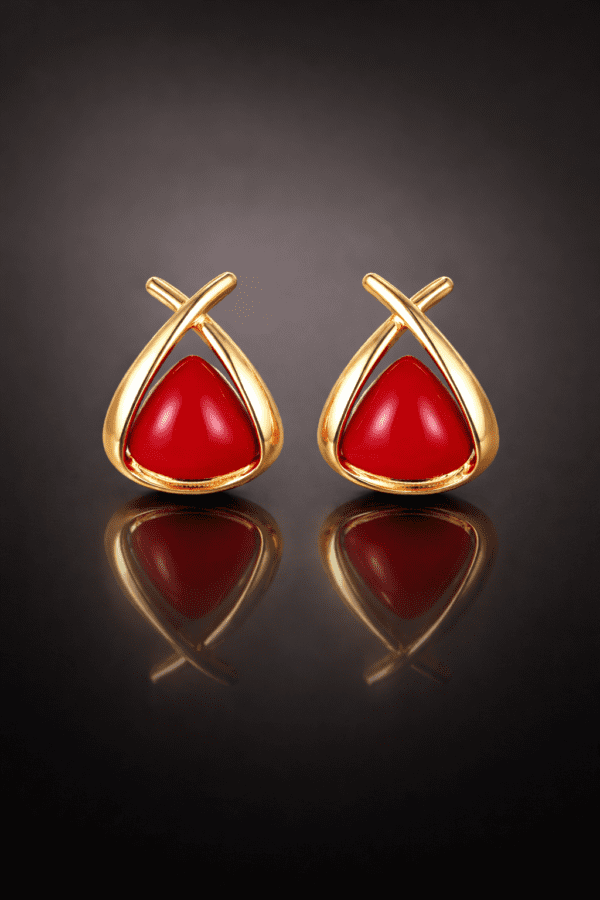 Mirror Reflection Luxury – Earrings